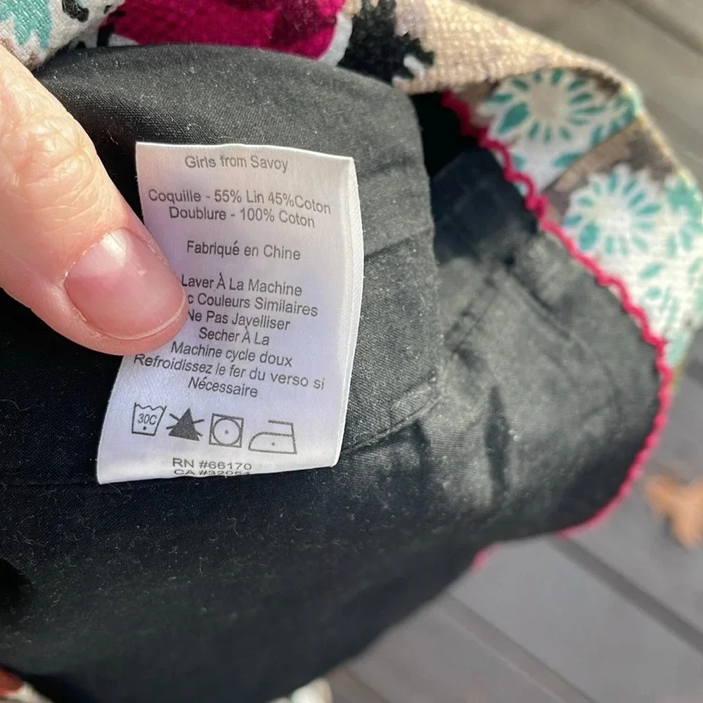 Girls from Savoy Anthropologie floral skirt size 6 - Picture 5 of 5